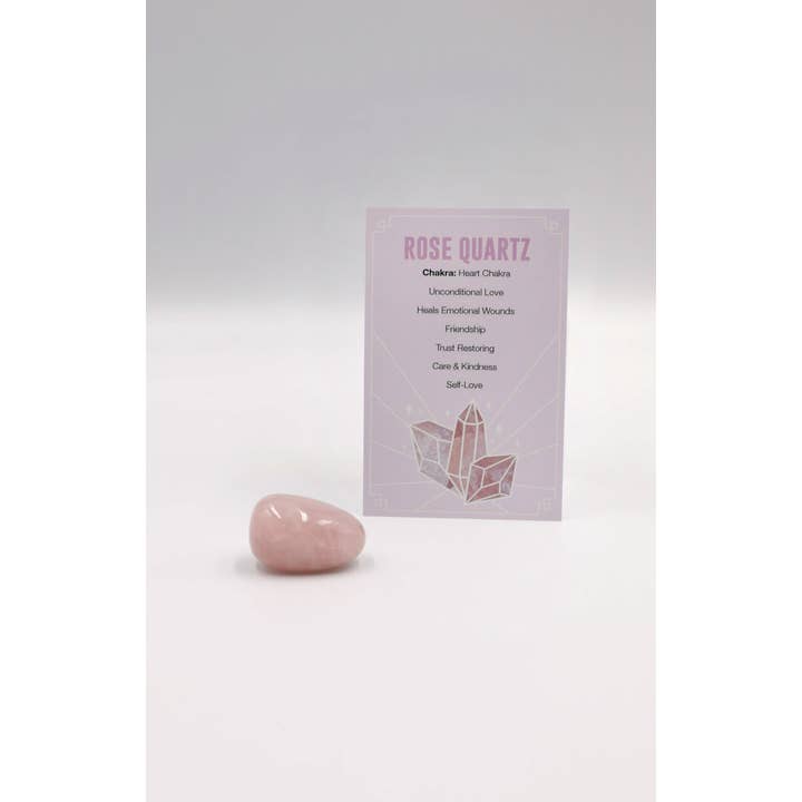 Femme Luxe - Wholesale Spiritual stone/crystal - Rose Quartz Polished Healing Crystal Tumblestone2