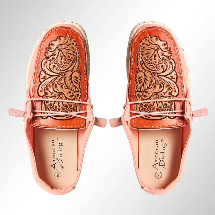 Calzado de piel auténtica LC-ADFT133PK11, zapato sin cordones con ribete de cuero. para venta al por mayor de LS Western