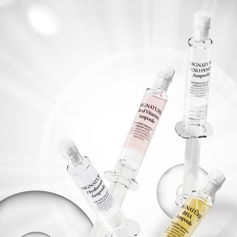 thesera – Großhandel Gesichtsserum/-konzentrat – thesera Exosomen-Box mit vier Ampullen2