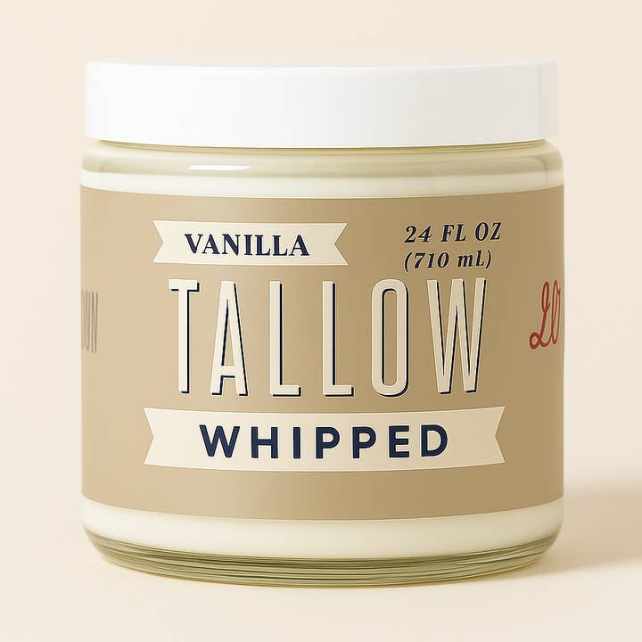 Vanilla Whipped Tallow Moisturizer – 120,000+ Sold | Premium Beef Tallow Skincare | Lady May Tallow for wholesale by Lady May Tallow