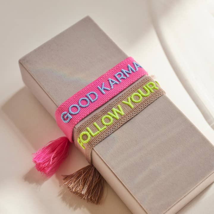 Josemma - Wholesale Woven/Braided Bracelet - Good karma statement bracelet5