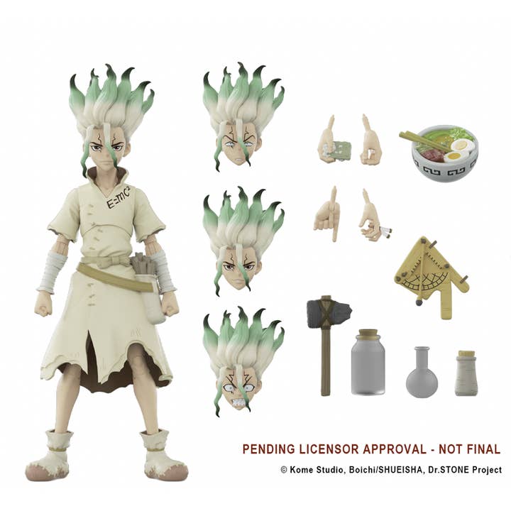 Boss Fight Studio Llc - Wholesale Figurine Toy - Kids - Dr. STONE - Senku Ishigami Action Figure