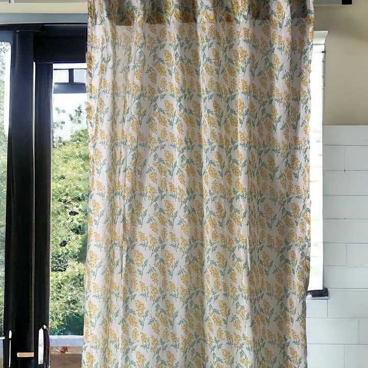 Annahmol - Wholesale Curtain - Vintage Inspired Botanical Sheer Curtains: Assorted Prints51
