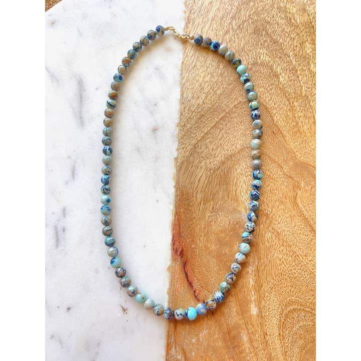 Jessica Matrasko Jewelry - Wholesale Beaded/Pearl Necklace - Lily Necklace