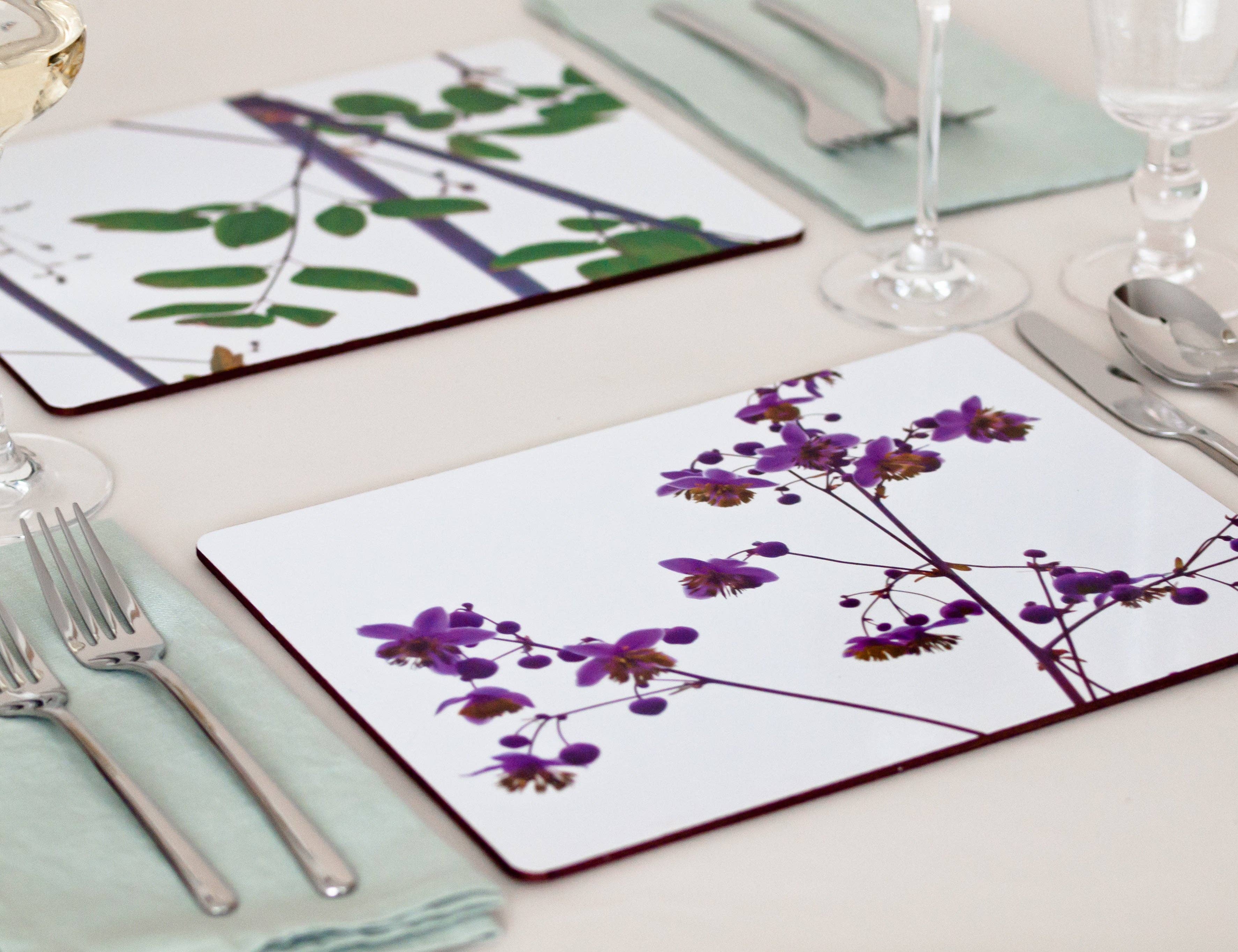Gregory Dennis Design - Wholesale Placemat - 6 Floral Placemats - Thalictrum7
