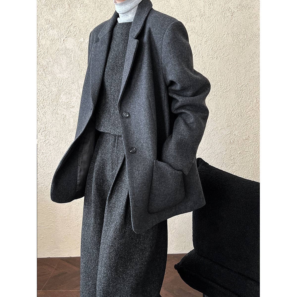 Marayn - Wholesale Blazer - Women's - 2025 NEW Wool Blazer Chic Autumn Style Elevated2