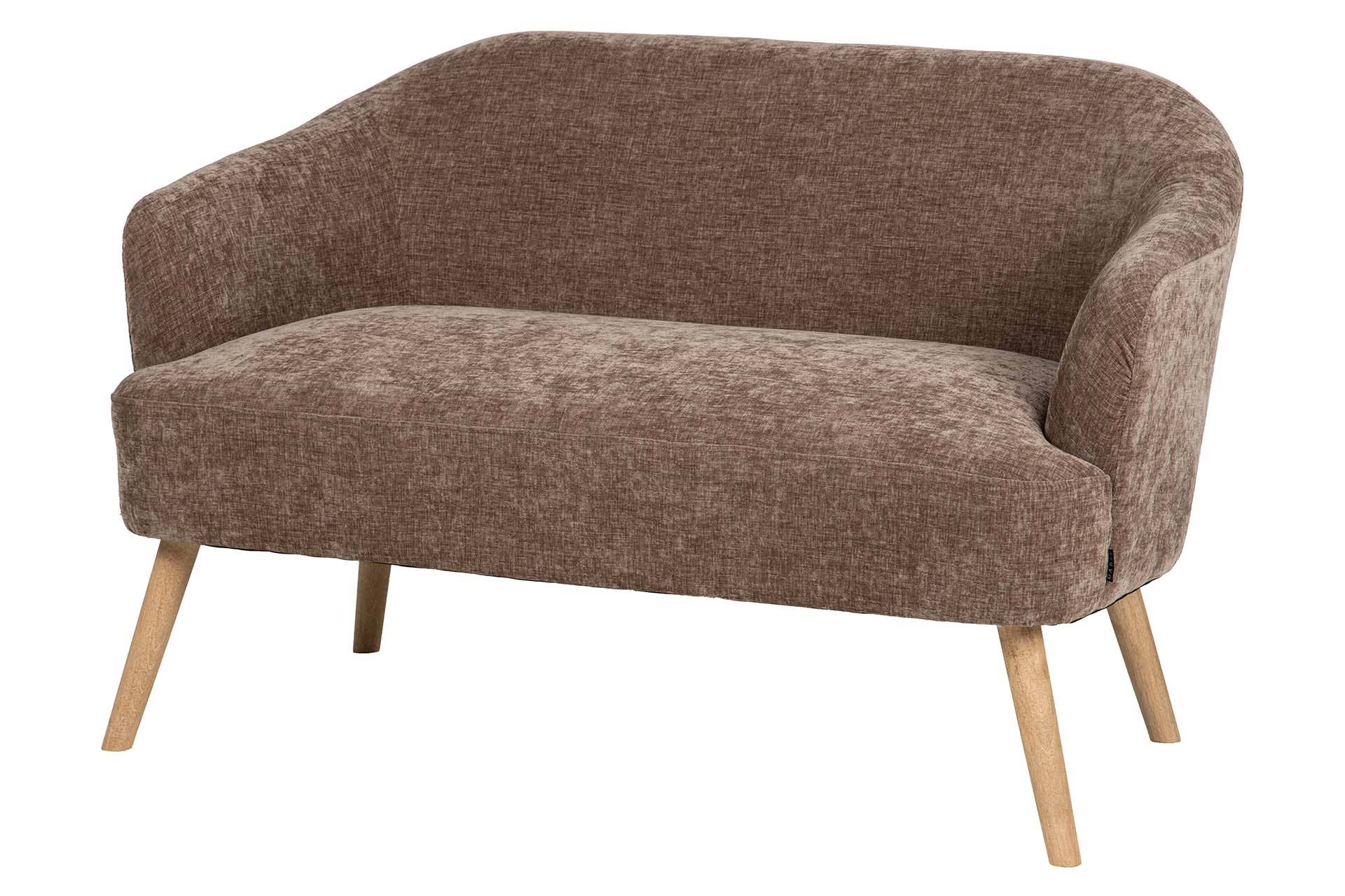 Garpe Interiores - Wholesale Sofa - Brown Velvet Sofa 131x72x79cm1