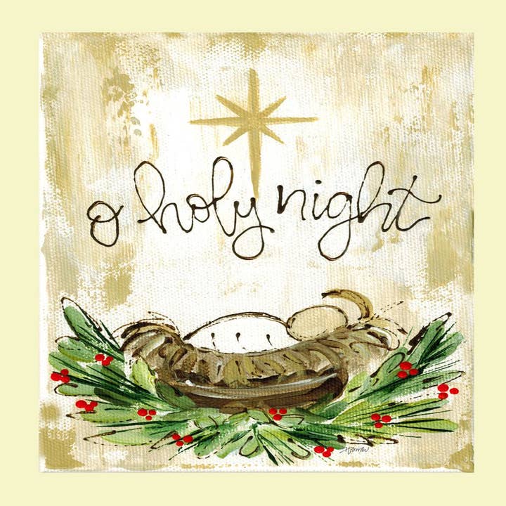 Oh Holy Night Pillow Swap for wholesale by LuckyBird Apparel and Home