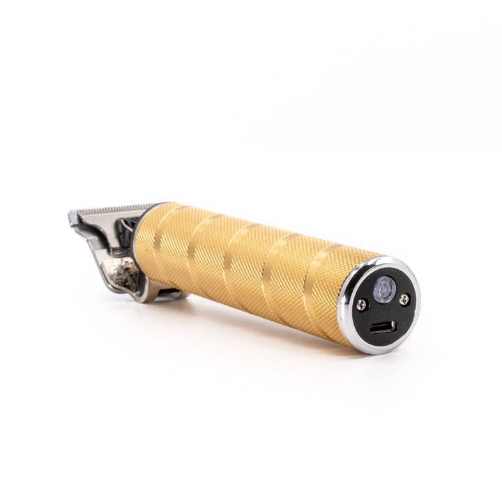 Barbarossa Brothers Online - Wholesale Electric Shaver - Men's - Electric Head & Body Shaver: Knurled Gold - Hair Clippers1