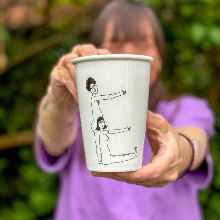 helen b - Wholesale Drinking Glass/Cup - XL cup E nude