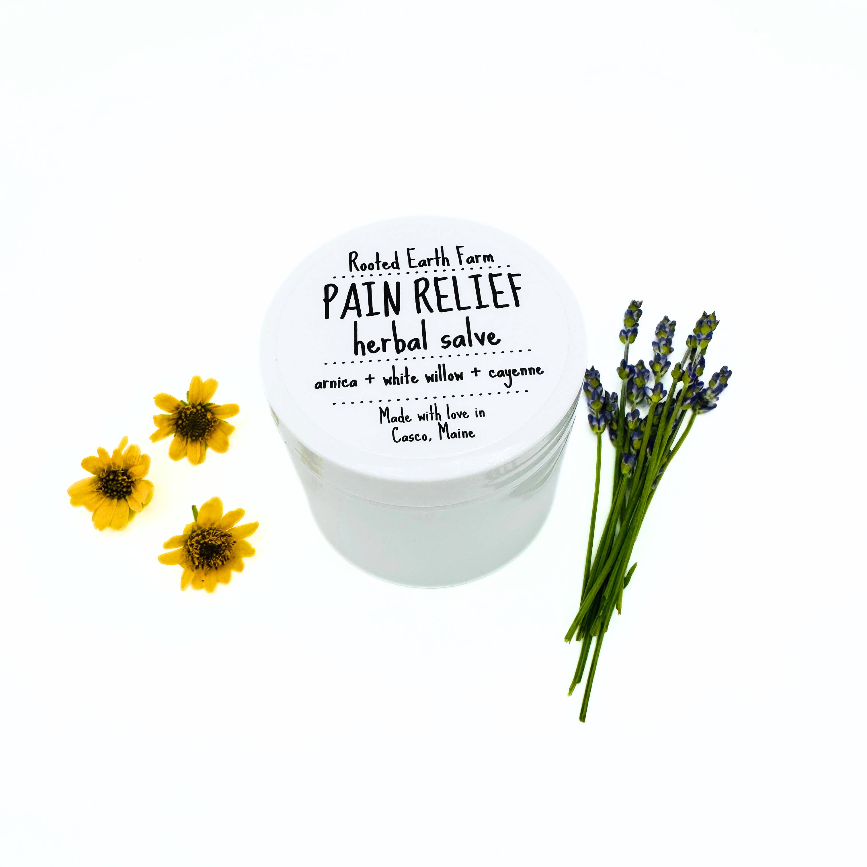 Rooted Earth Farm + Apothecary - Vente Crème/baume/pommade cicatrisante - Soulagement de la douleur - 4 options de taille3