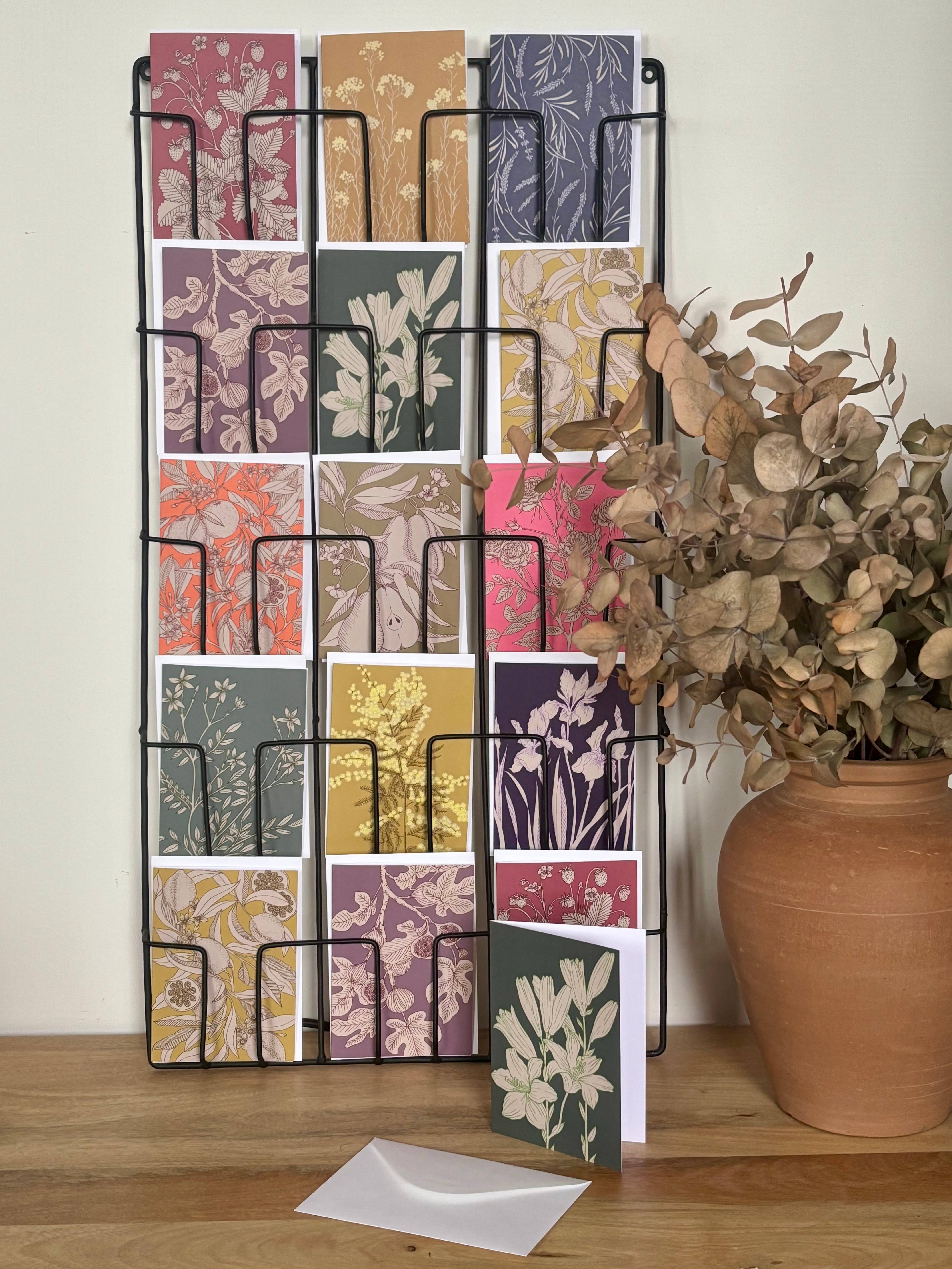 Le cerisier blanc - Wholesale Everyday Greeting Card - Double card "Mimosa"2