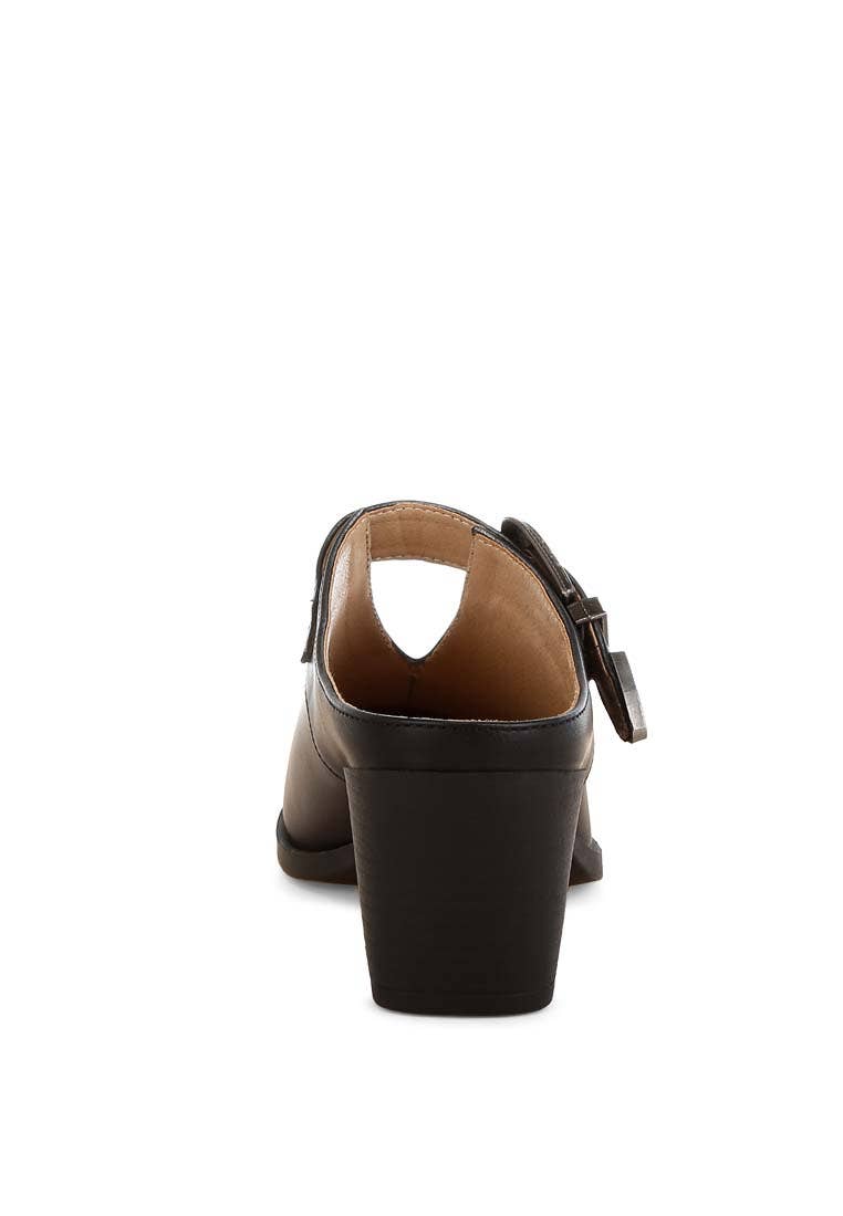 Rag Company - Vente Mules – femme - Mules à boucle sculptée Holler3