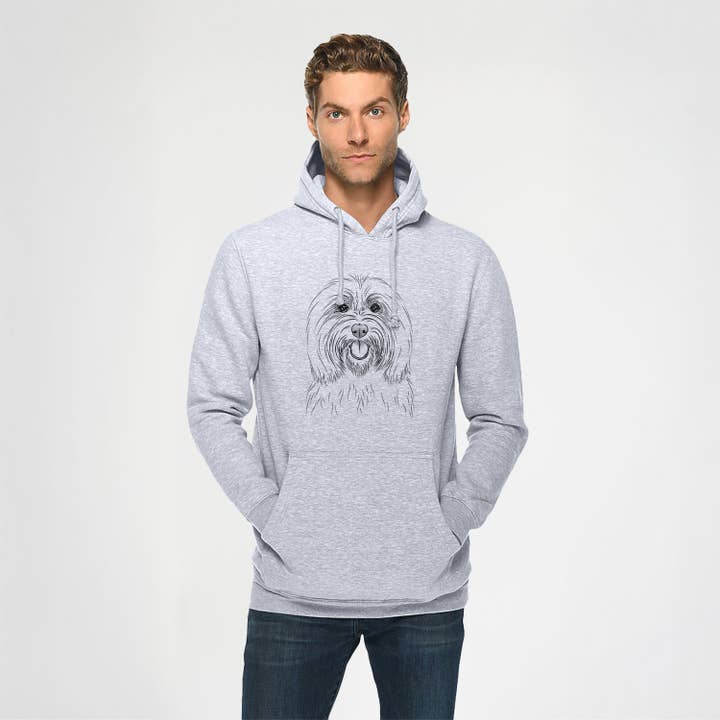 Inkopious - Wholesale Hoodie - Unisex - Claude the Coton de Tulear- Heavyweight Fleece Hoodie4