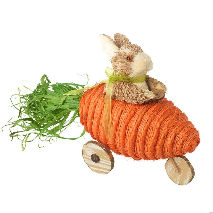 BUNNY DRIVING CARROT MOBILE for wholesale by Heaven Sends