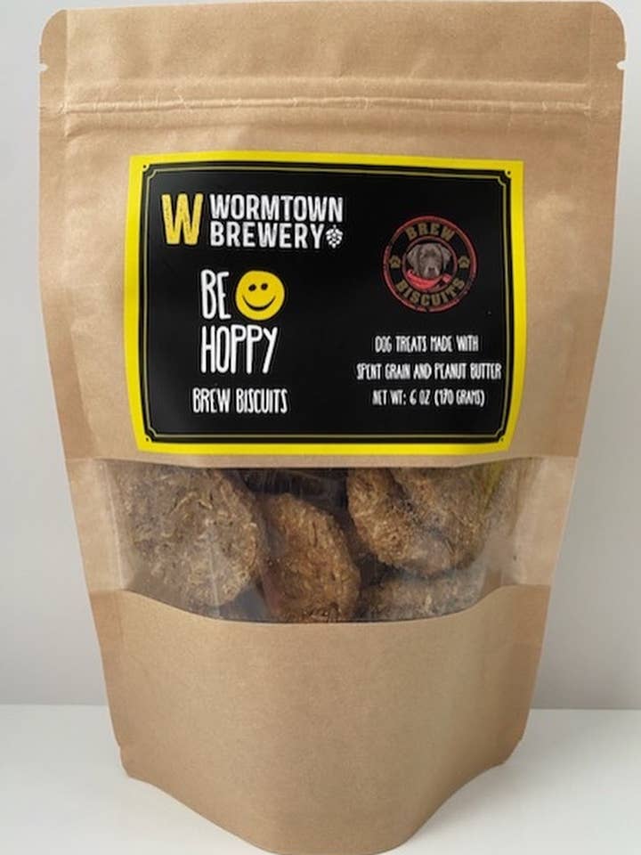 Biscuits Wormtown Be Hoppy Brew pour la vente par Brew Biscuits