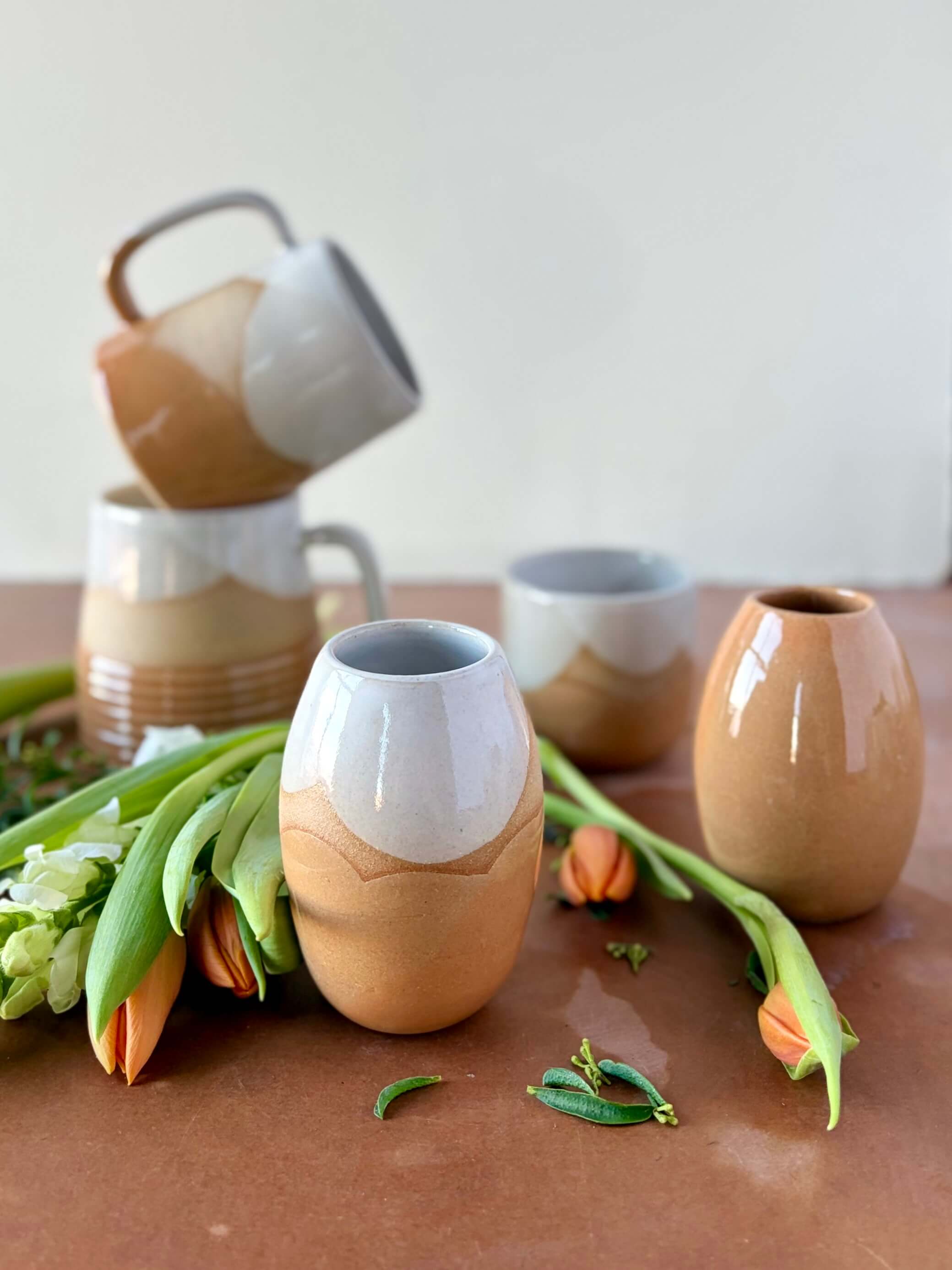 ROB Ceramics - Wholesale Vase - Horizon Bud Vase (Spring Palette)7