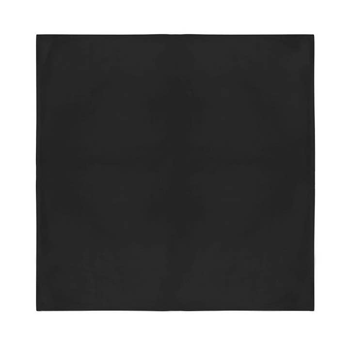 Bandanas Wholesale – wholesale Bandana – Unisex – 12 Pack Polyester Bandanas Plain - 22 Inches