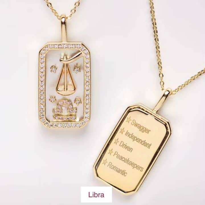 Curated By Suarez - Wholesale Pendant/Charm Necklace - Zodiac Necklace5