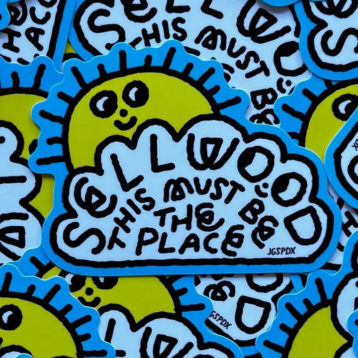 Sellwood Sticker for wholesale by Sturgill Studio