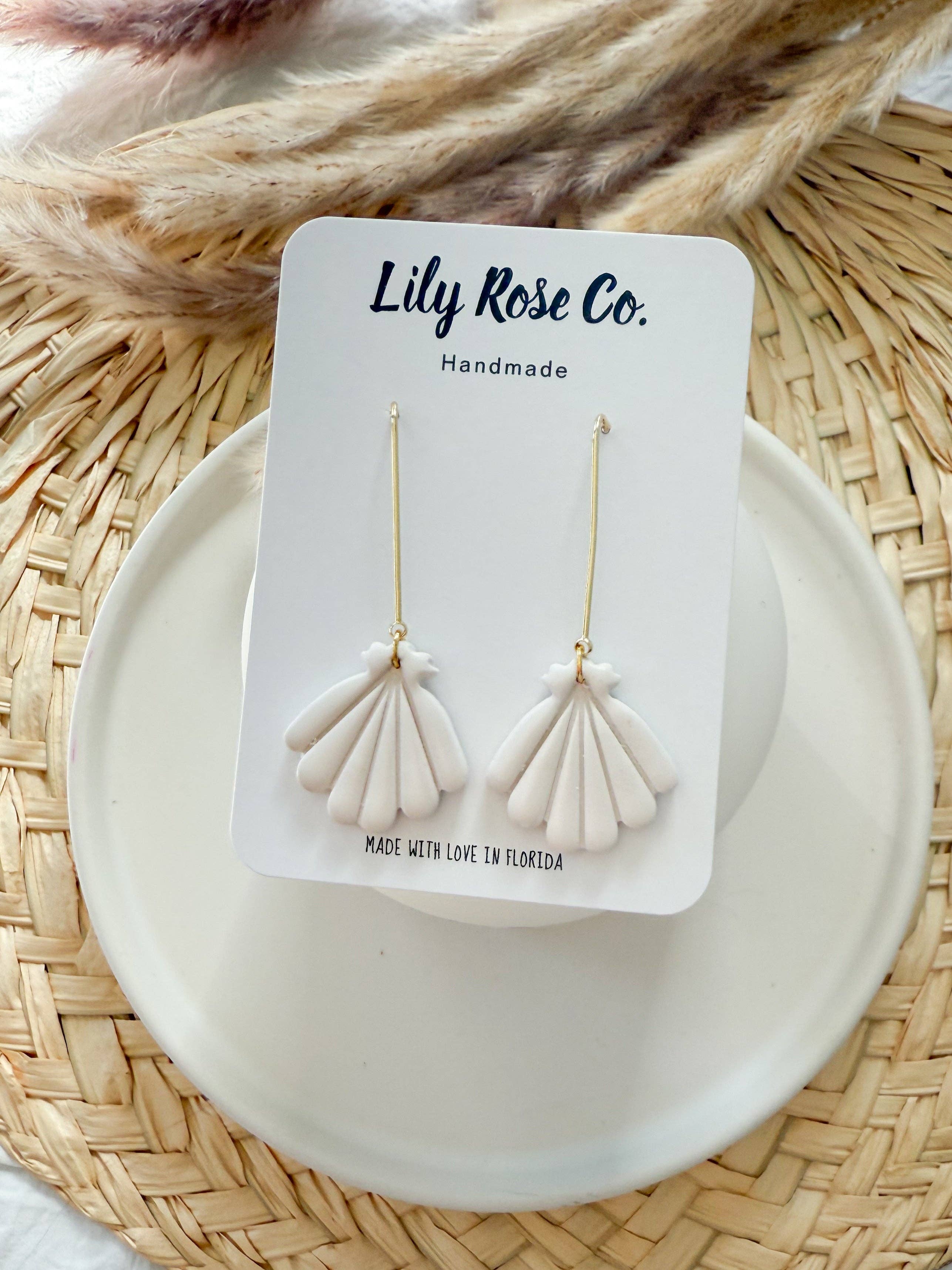 Lily Rose Co. - Wholesale Dangle Earrings - Beach Styles / Clay earrings / Women’s Earrings0