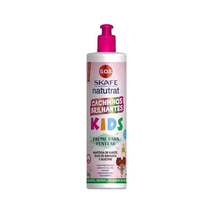 Skafe Natutrat S.O.S. Kids Leave-In Cream 300g – Gentle Hydration and Detangling for Children's Hair for wholesale by Natubrazil