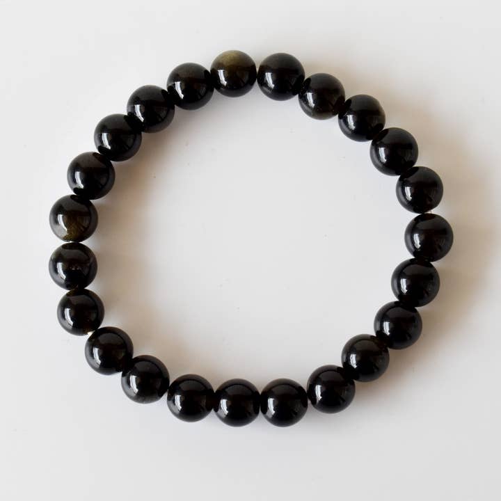Soothing Crystals - Wholesale Beaded Bracelet - Healing Bracelet | Golden Obsidian | Gemstone Bracelet