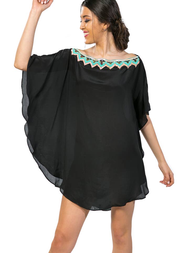 LAKE SILK DRESS for wholesale by Laura Fuentes Ibiza