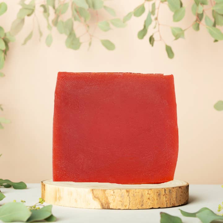 Apple punch sæbe, gave, jul, veganer, palmeolie fri for engroshandel hos Kleine Auszeit Manufaktur