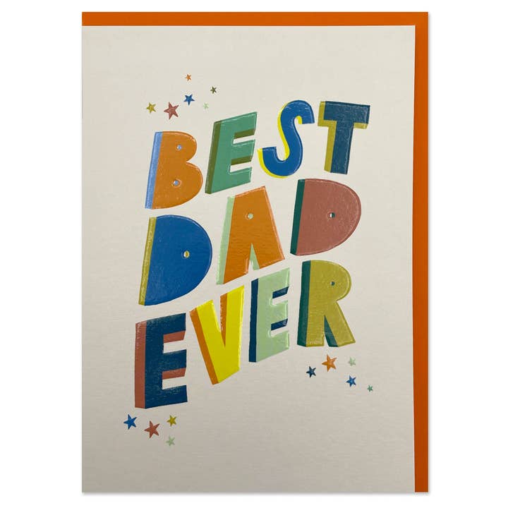 Raspberry Blossom – wholesale Father’s Day card – Best Dad ever (HPS362