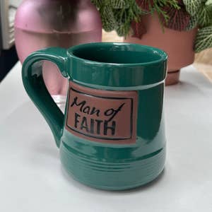 Man Of Faith Ceramic Coffee Mugs For Men