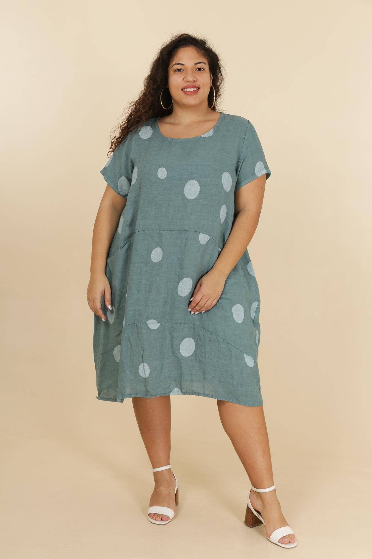 LINEN & COTTON HOUSE - Wholesale Dress - Women's - LINEN DRESS. 17600 SPRING SUMMER CLOTHING15