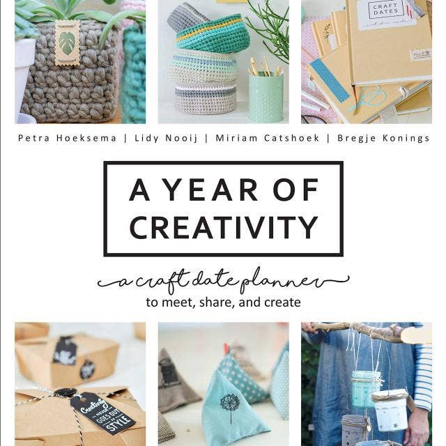Microcosm Publishing & Distribution - Wholesale Planner - Year of Creativity: A Craft Date Planner0