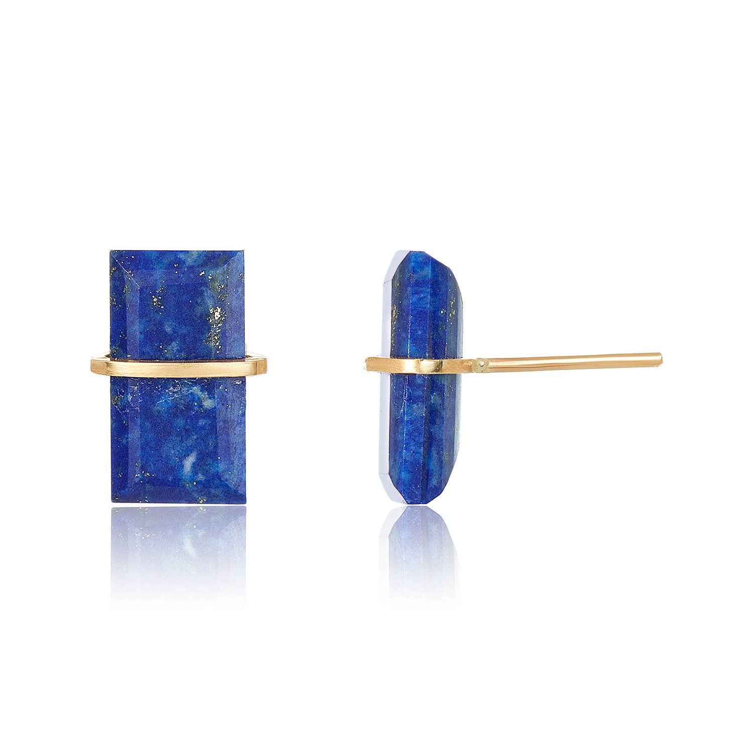 Mabel Chong - Wholesale Stud/Post Earrings - Lapis Studs