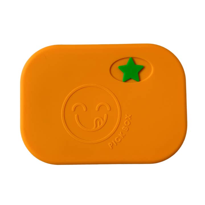 Pick Plates - Vente Sac/boîte repas – enfant - Boîte à déjeuner Bento Pick Box en silicone à 4 compartiments2