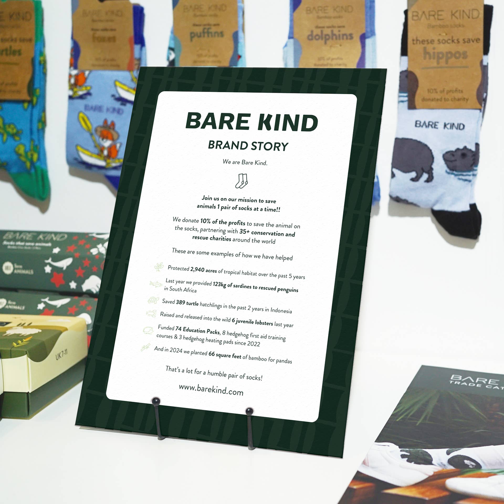 Bare Kind Socks – Engroshandel Plakat – Holdbare plakater til detailhandel | POS12