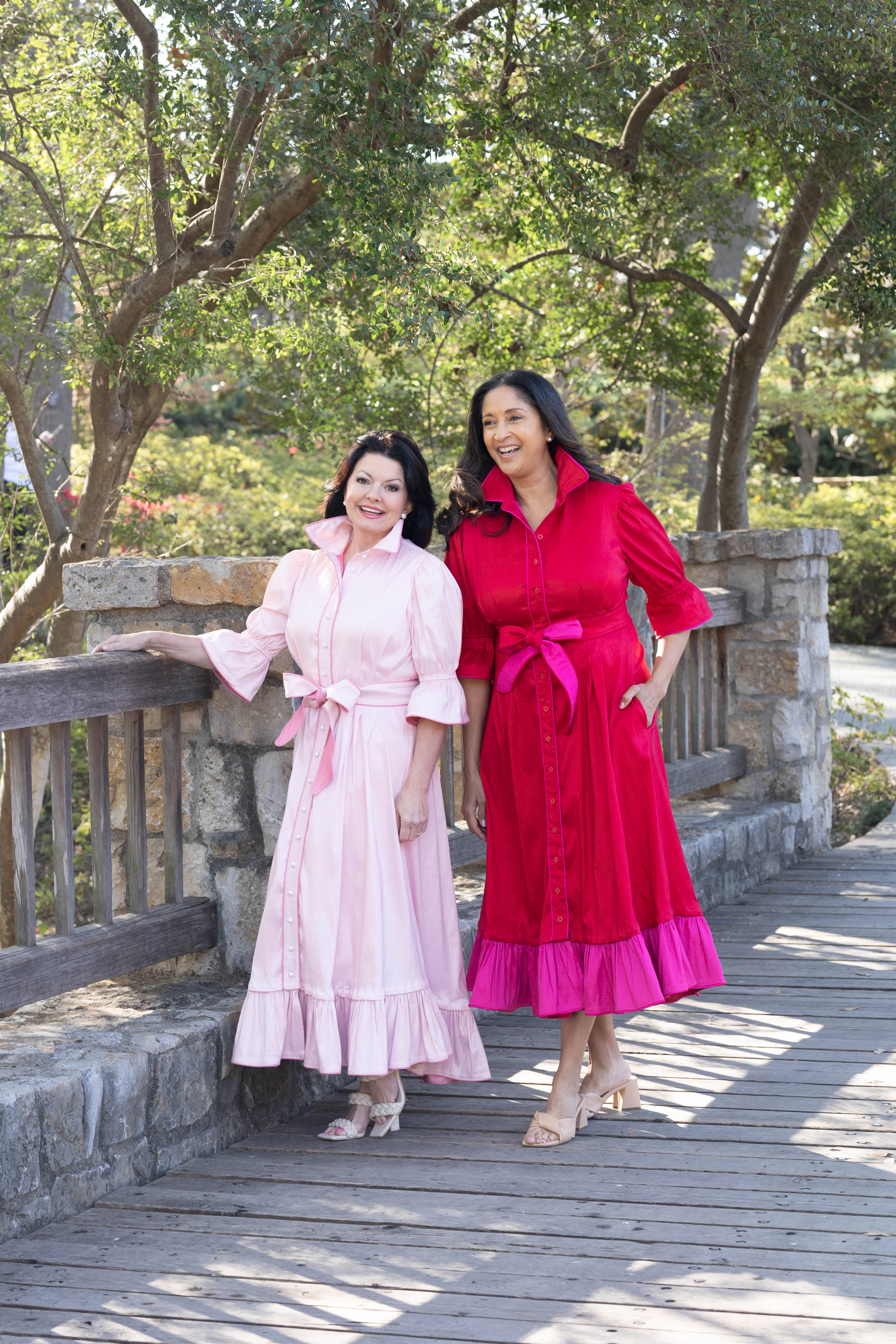 Kim Lolley Designs - Venta al por mayor Vestido - Mujer - VESTIDO CAROL EN ROJO/FUCSIA7