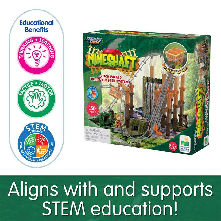 The Learning Journey - Wholesale Toy Set - Kids - Roller Coaster - Techno Trax Mineshaft