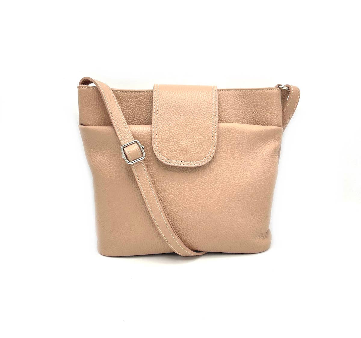 Suie Valentini srl - Wholesale Shoulder Bag - Women's - Genuine leather shoulder bag,Made in Italy, art. 1124791