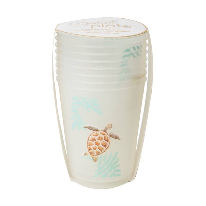 Pastel Sea Frost Flex Cups/8pk for wholesale by Sophistiplate