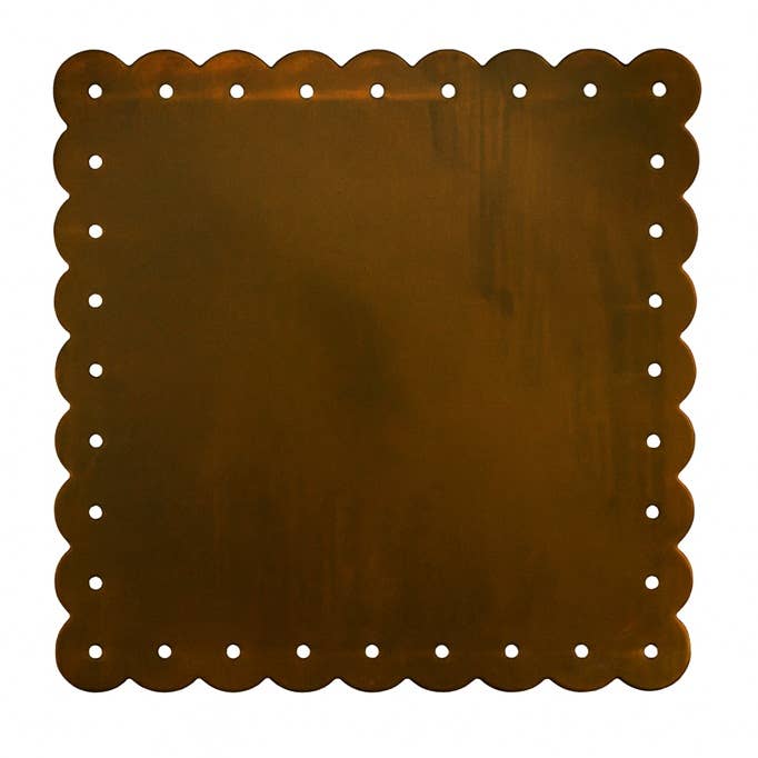 Factory Direct Craft – Sinal de parede por atacado – Azulejo Magnético de Metal com Borda Recortada de 18-1/2" - Selecionar Cor0