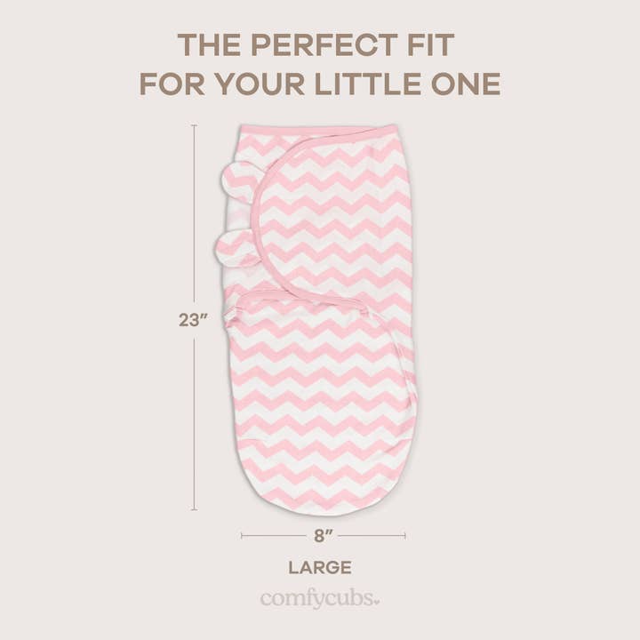 Comfy Cubs – wholesale Swaddle – Baby – Easy Swaddle Blanket, 3 Pack - 100% Cotton by Comfy Cubs15