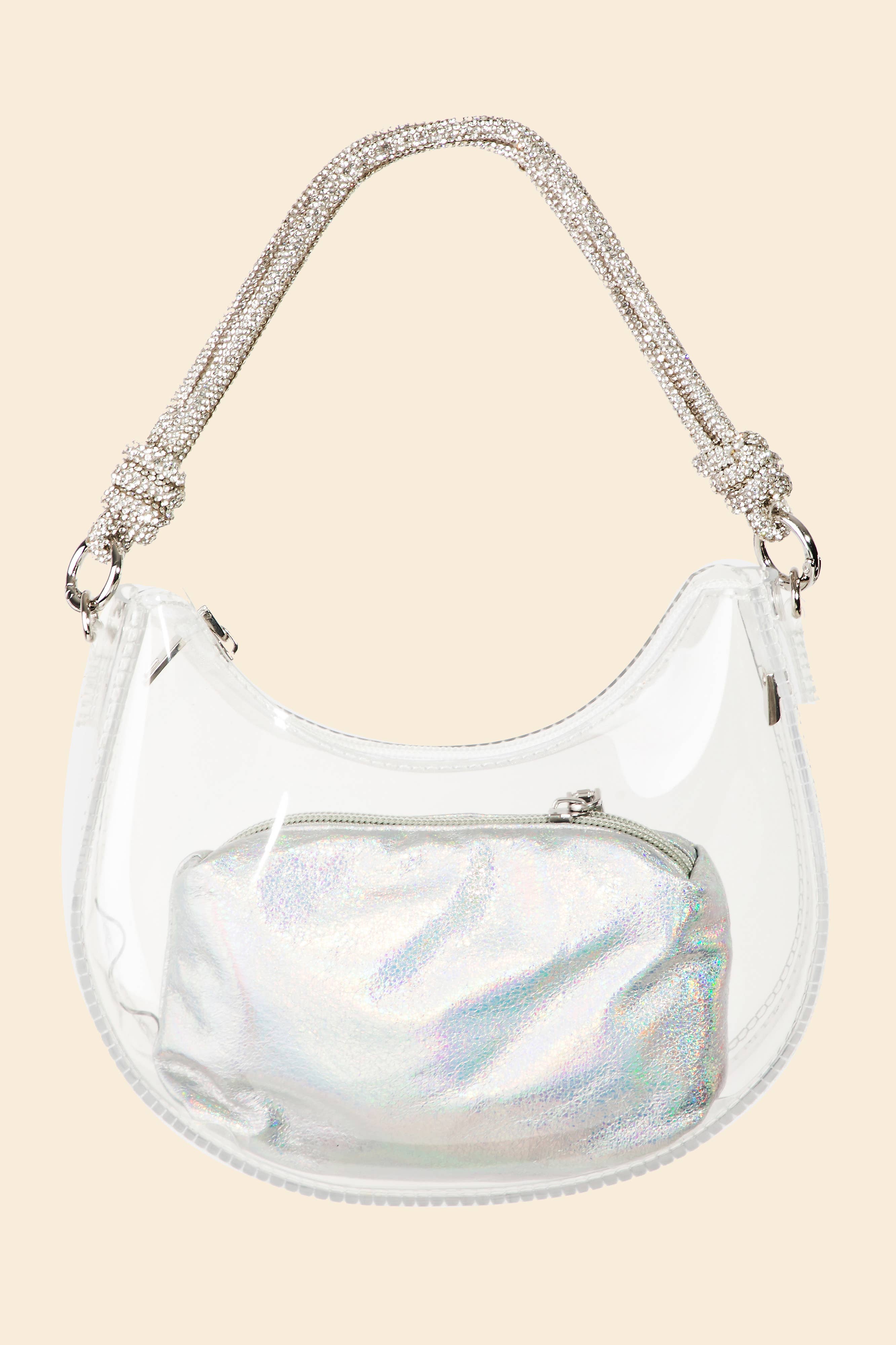 Anarchy Street - Wholesale Crossbody Bag - Women's - Clear See Through Baguette Bag7