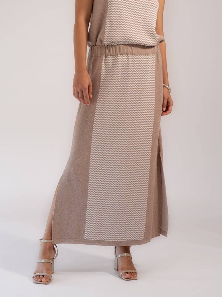 Waves lange rok voor wholesale door Ester Ferrando