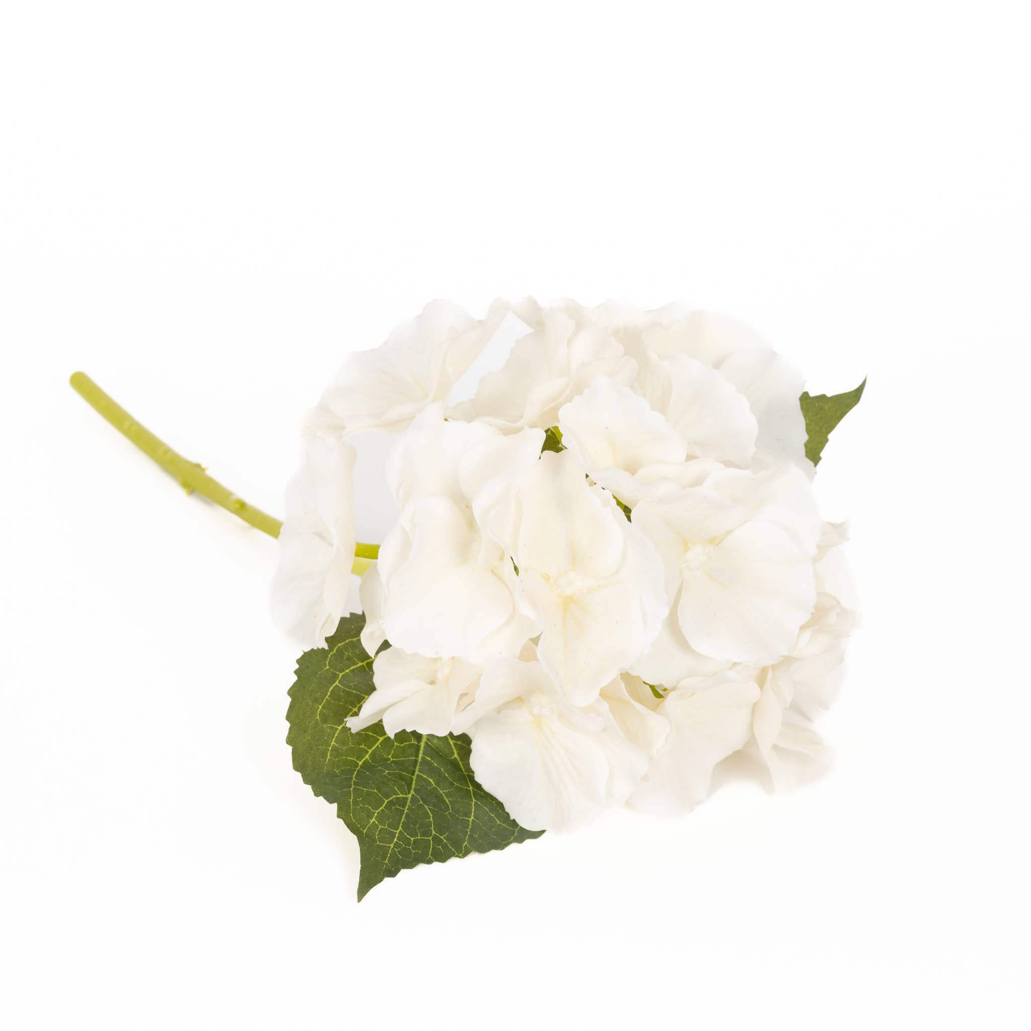 Mills Floral Company - Wholesale Artificial Flowers - Real Touch Hydrangea - 14 Inch - Ivory1