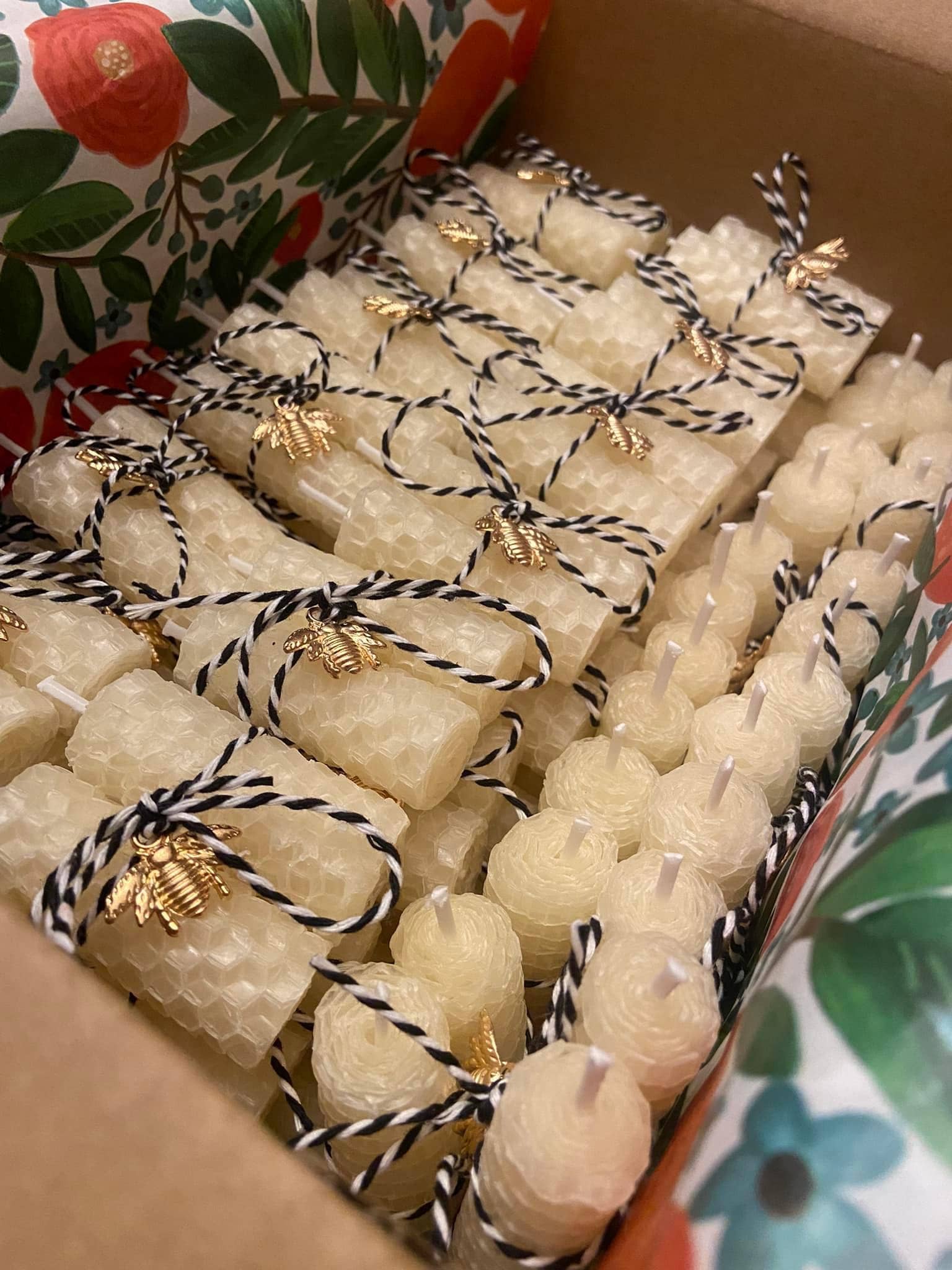 Thy Will Bee Done Apiary - Wholesale Novelty Candle - Beeswax Rolled Candles, Bee Candle, Ivory Beeswax4