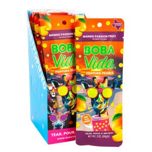 L&F Universal Goods - Wholesale Beverage Mix - Bobavida Popping Boba Mango Passionfruit 10/3OZ0