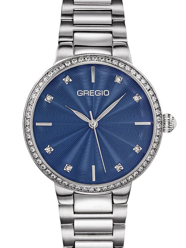 Gregio Linda Zilveren Roestvrijstalen Armband GR240012 voor wholesale door GREGIO