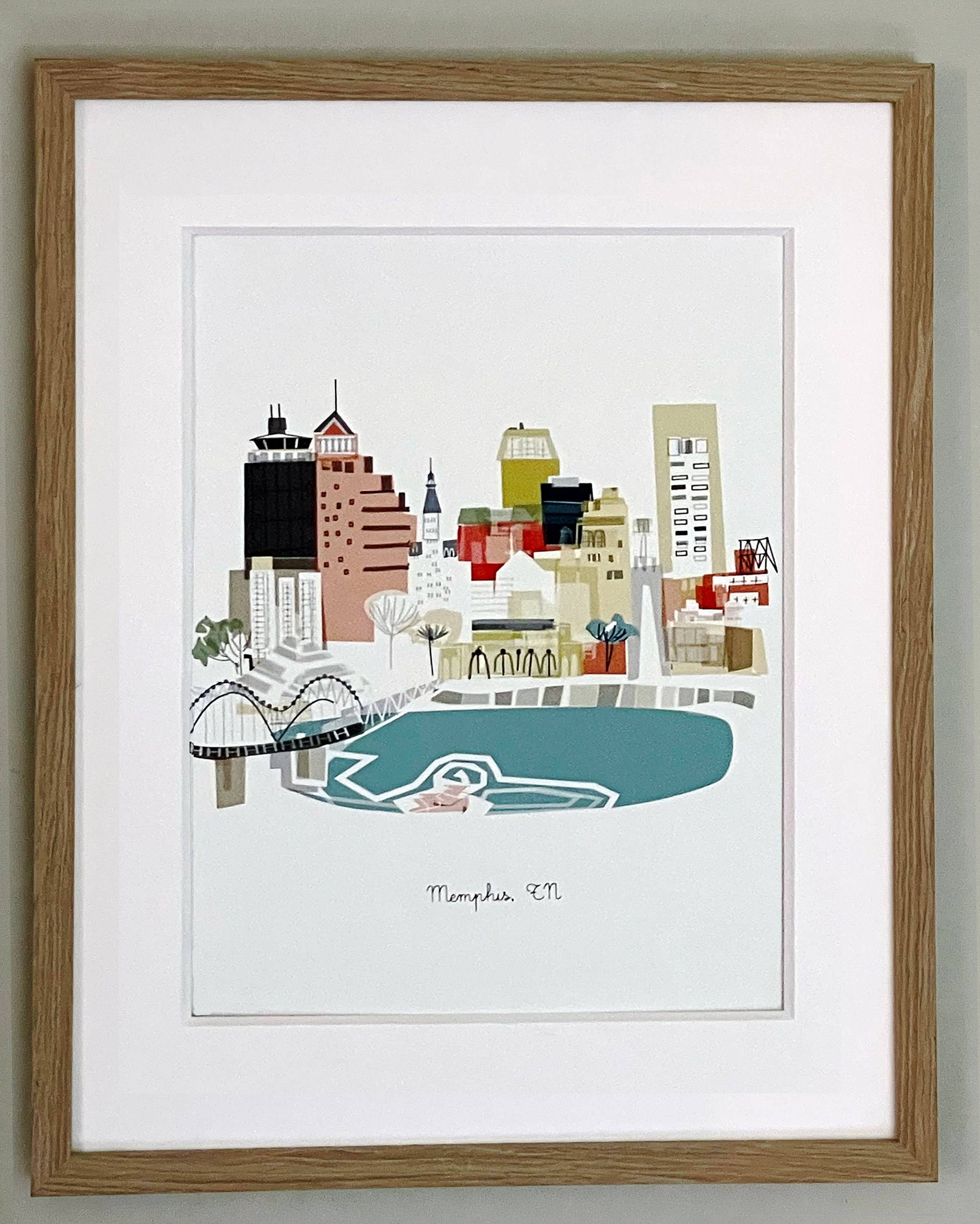 Albie Designs – wholesale Art print – Memphis, TN2