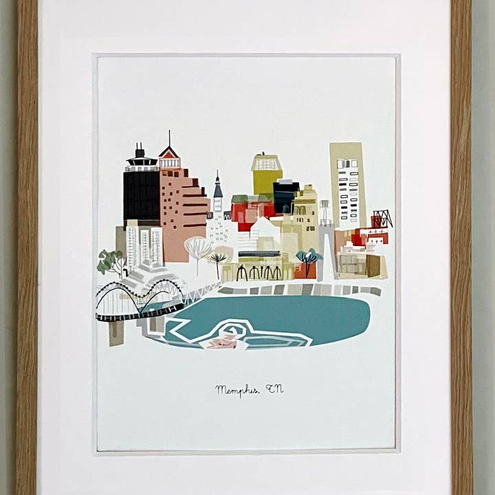 Albie Designs - Wholesale Art Print - Memphis, TN2